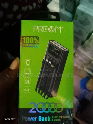 Solar Power Bank 20000 Mah