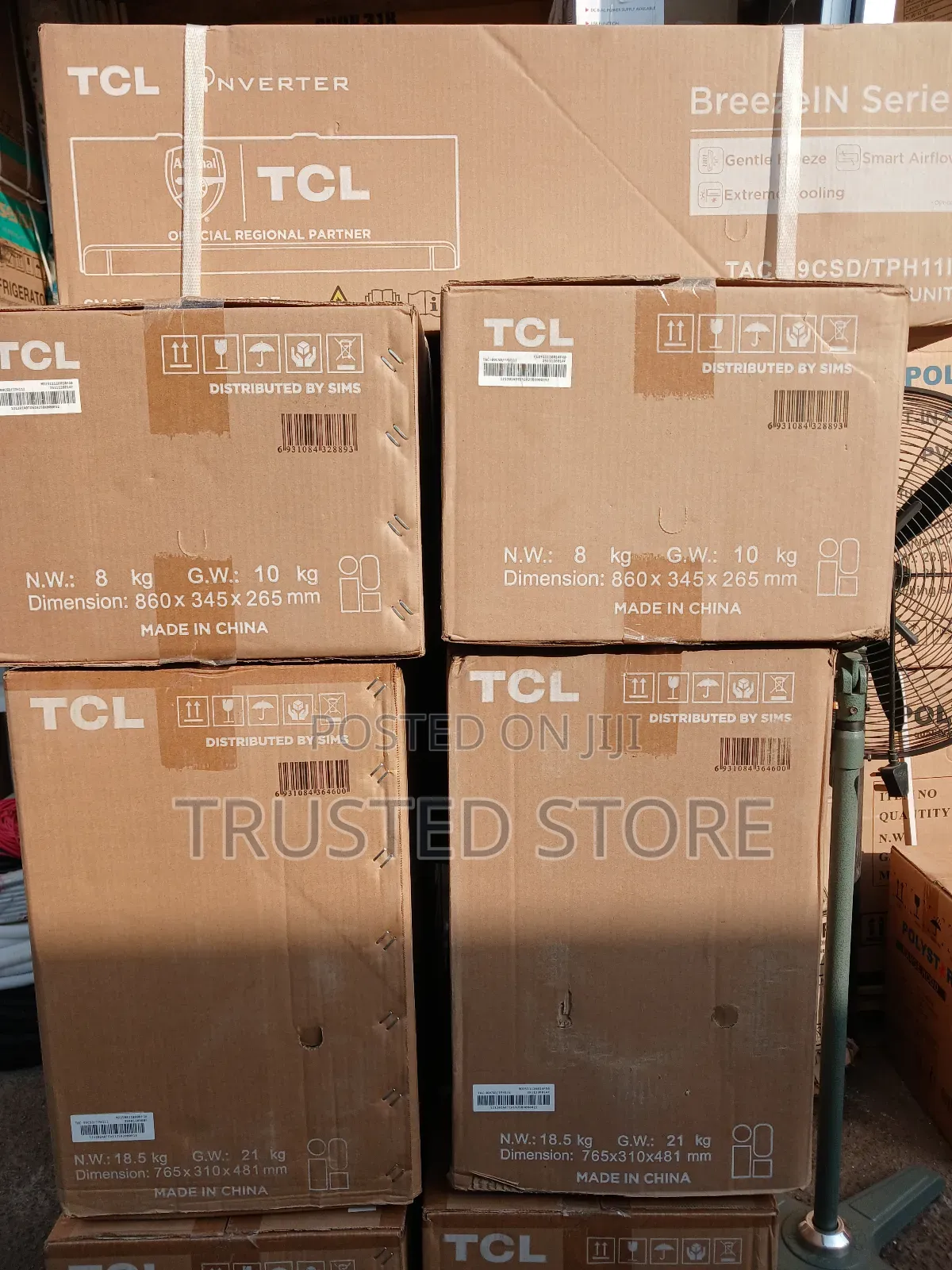 TCL Inverter AC 1hp Fast Coolling