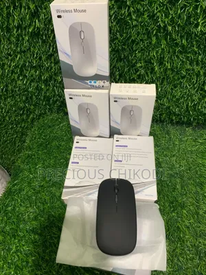 Wireless and Bluetooth Mouse With RGB Light