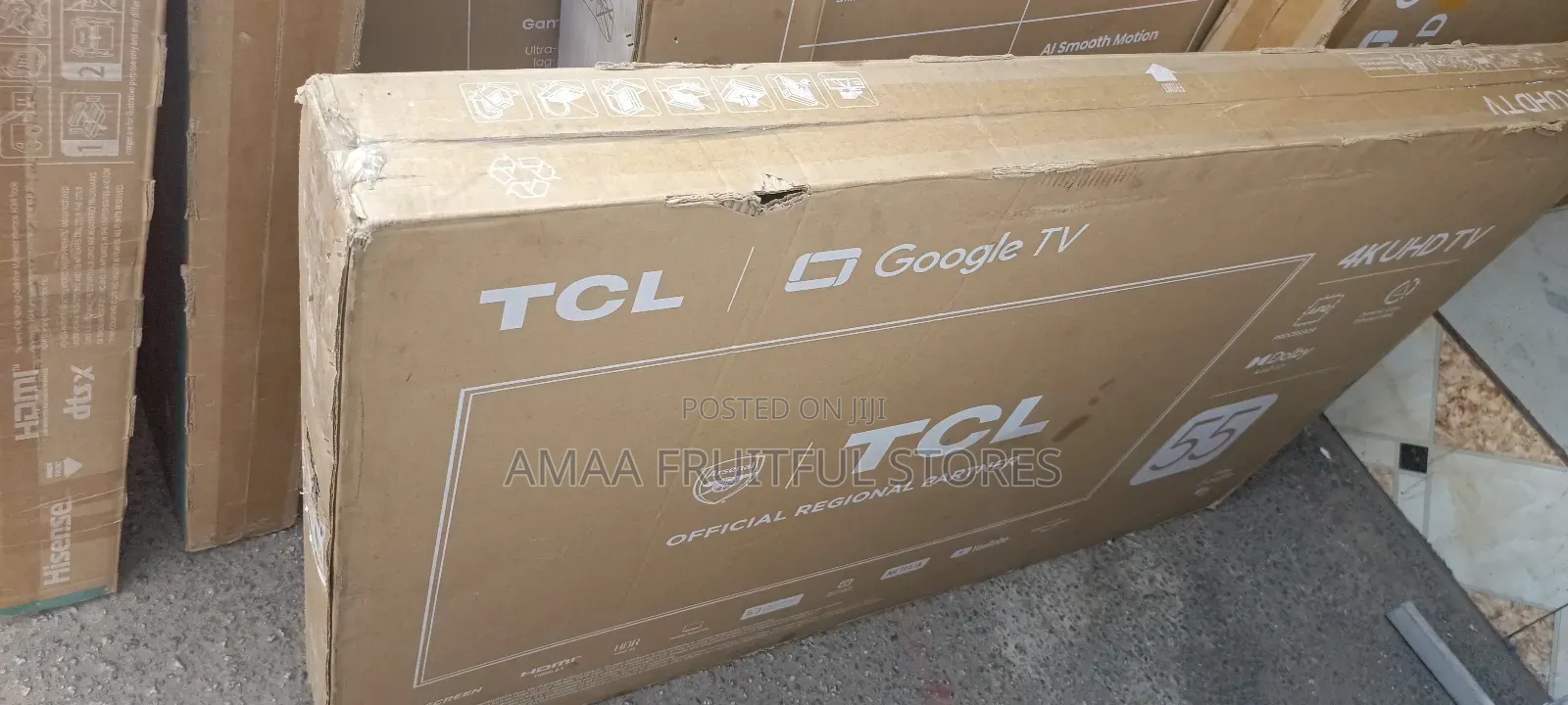 55inch TCL Google Smart TV