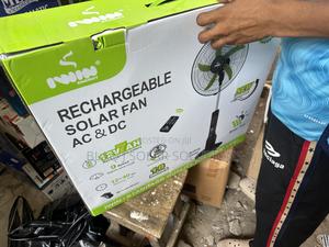 Brand New Iwin Rechargeable Solar Fan Dc Ac