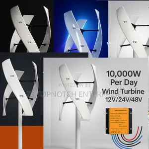 Get 10000w Per Day 48v Wind Turbine Before Electricity Bill Rise Again