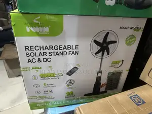 Brand New Iwin Solar Fan With 30w Solar Panel Inside