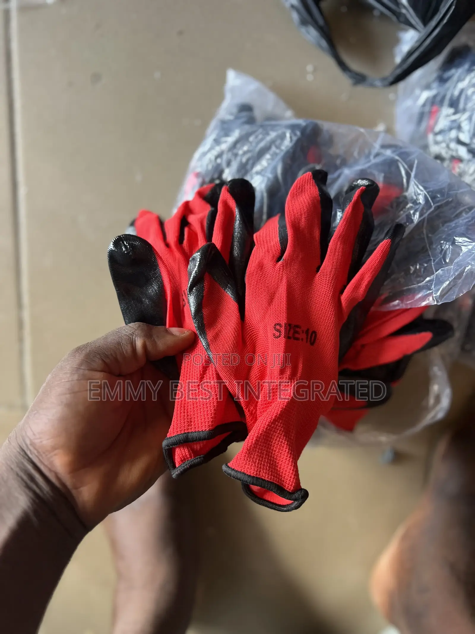 Nitrile-Coated Work Gloves