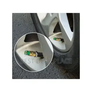 4pcs Car Tire Air Pressure Monitor Valve Stem Caps Sensor