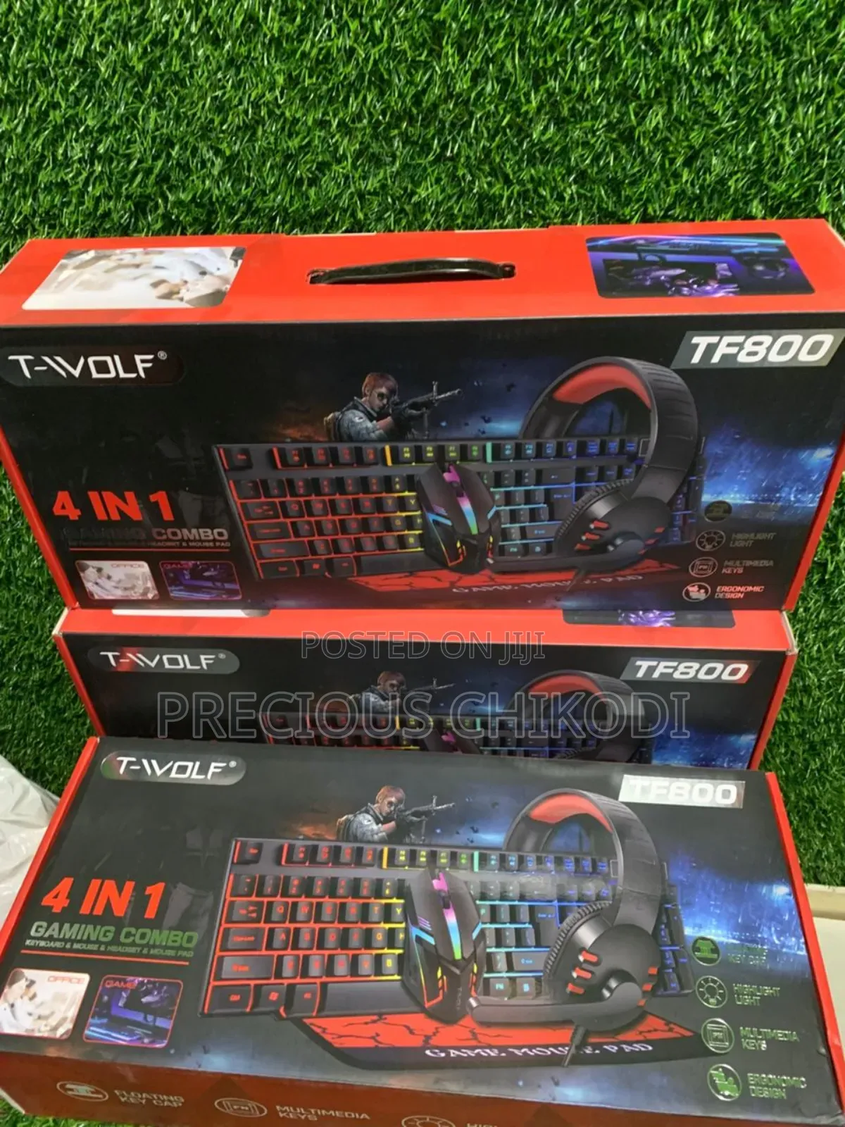 T-Wolf 4 in 1 Gaming Combo