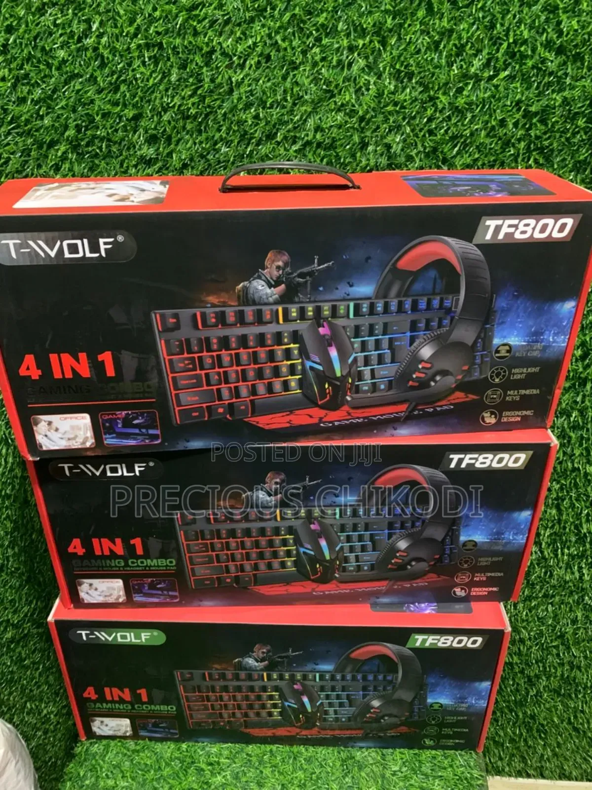 T-Wolf 4 in 1 Gaming Combo
