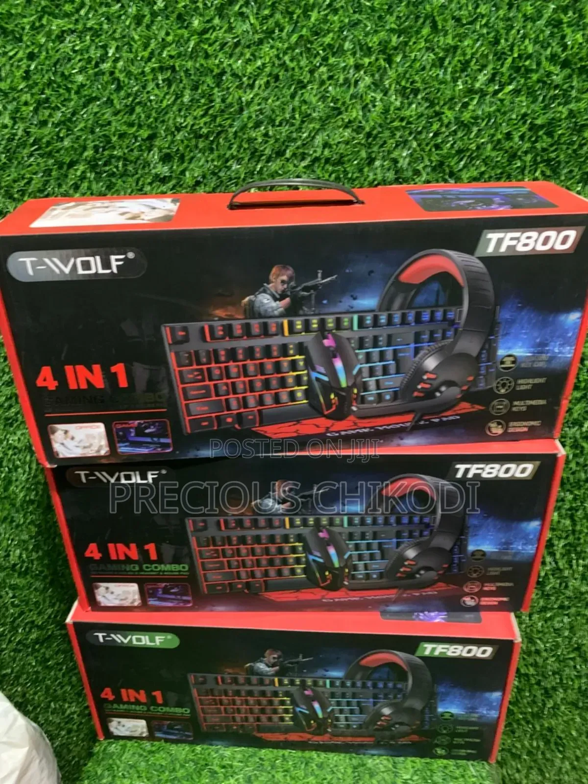 T-Wolf 4 in 1 Gaming Combo
