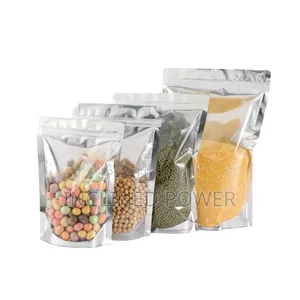 Transparent Standup Pouch 12×20cm 50pcs