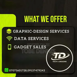 Graphic Designs | Data Services | Premium Gadgets