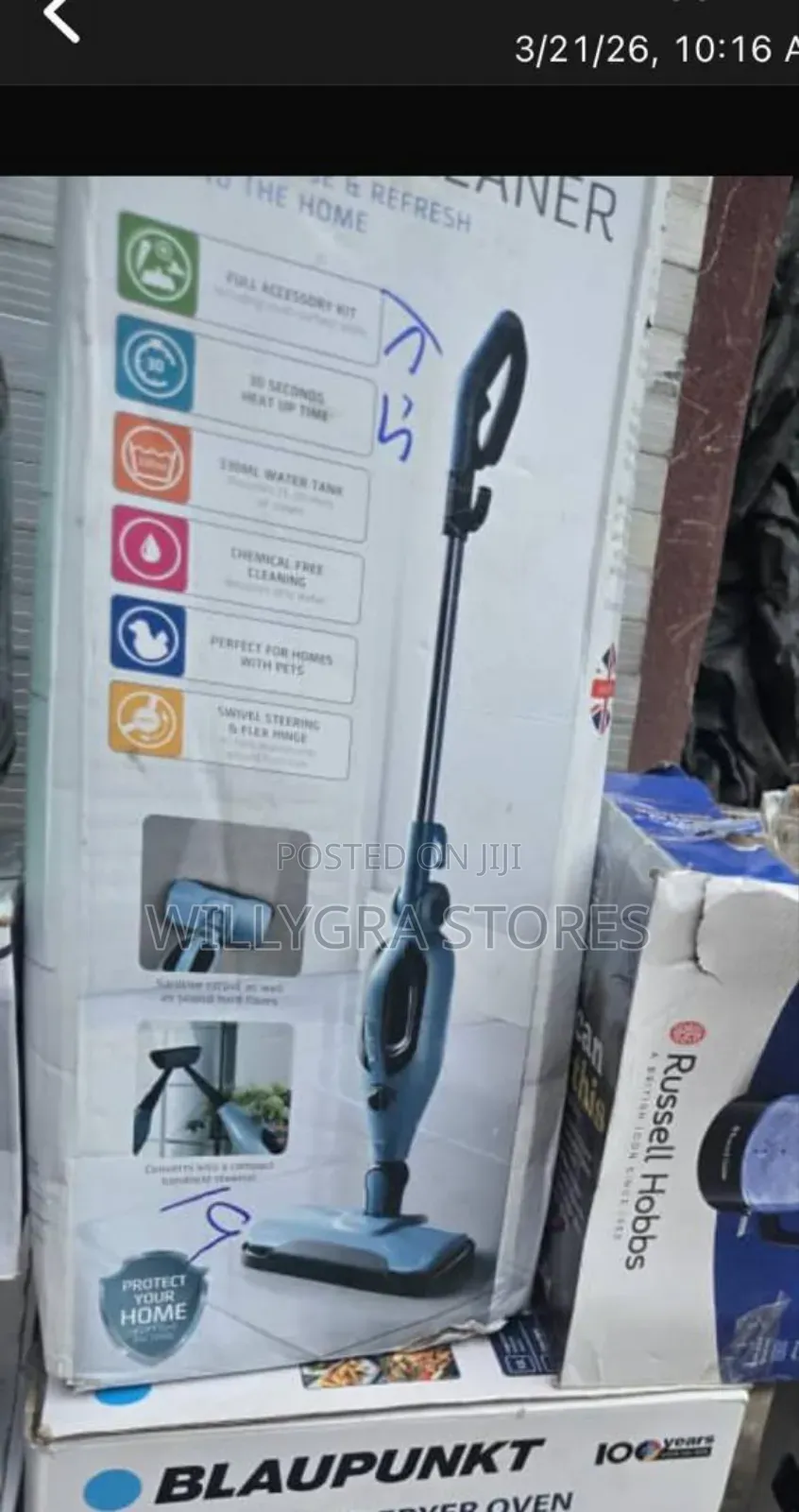 Goodmans Multi-Functional Steam Cleaner