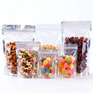 Transparent Standup Pouch 19×26cm 50pcs