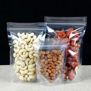 Transparent Standup Pouch for Packaging 20×30cm 50pcs