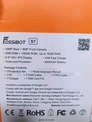 New Fossibot S7 128 GB Gold