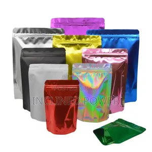 Glossy Plain Standup Bag 14×20cm 50pcs