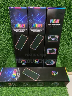 Map Table Mouse Pad With RGB Light