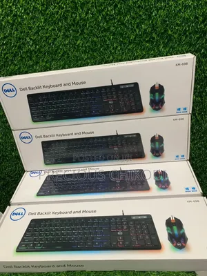Dell Wired Keyboard and Mouse With Backlight