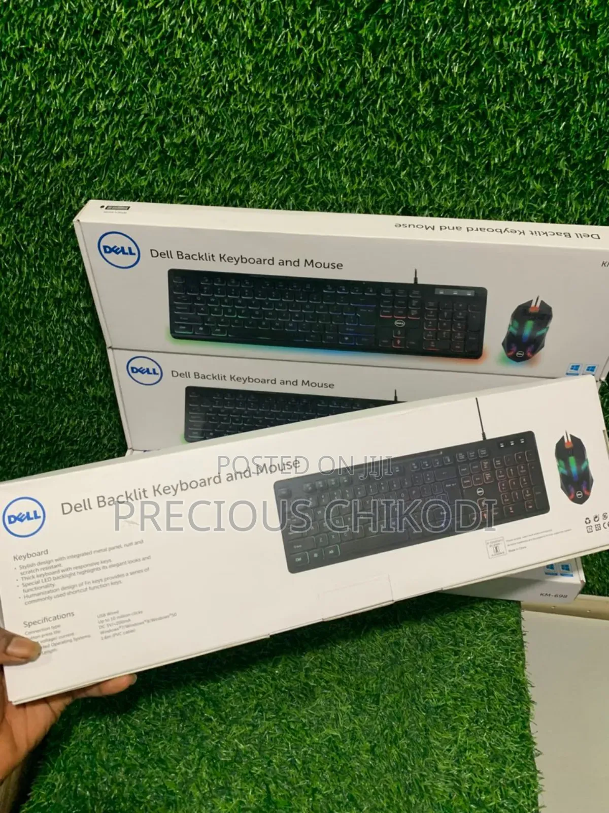 Dell Wired Keyboard and Mouse With Backlight
