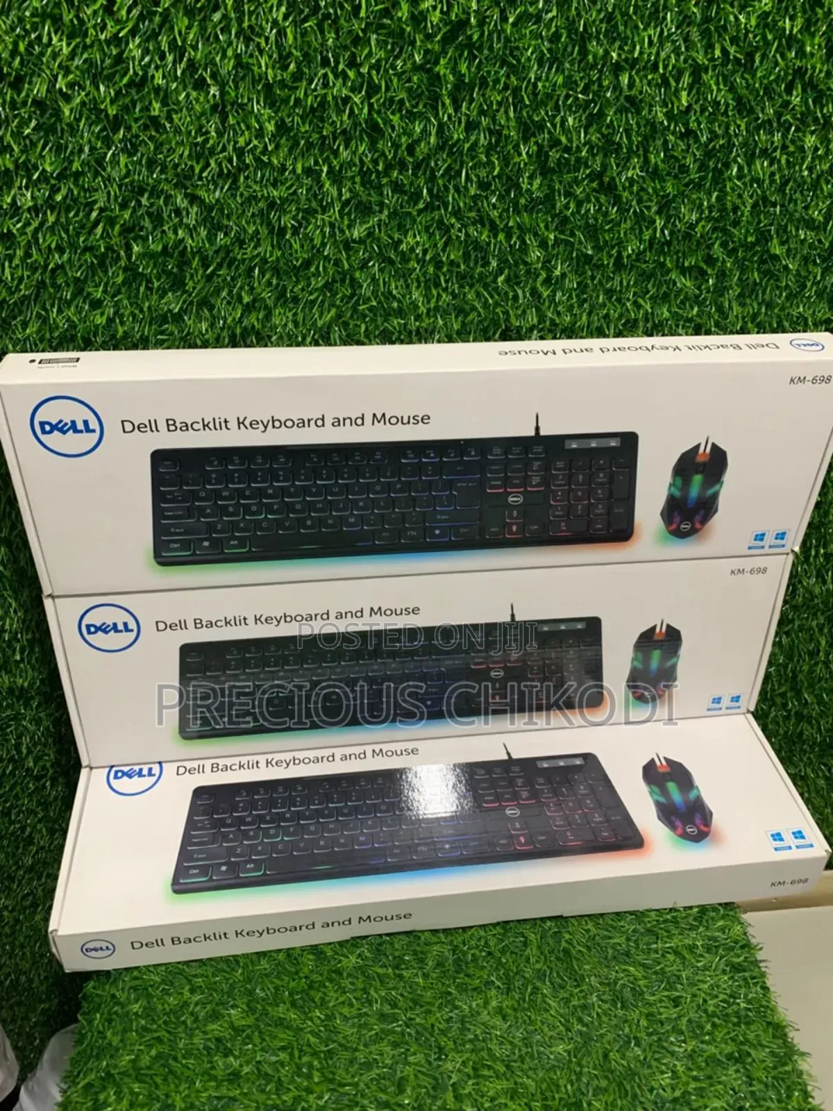 Dell Wired Keyboard and Mouse With Backlight
