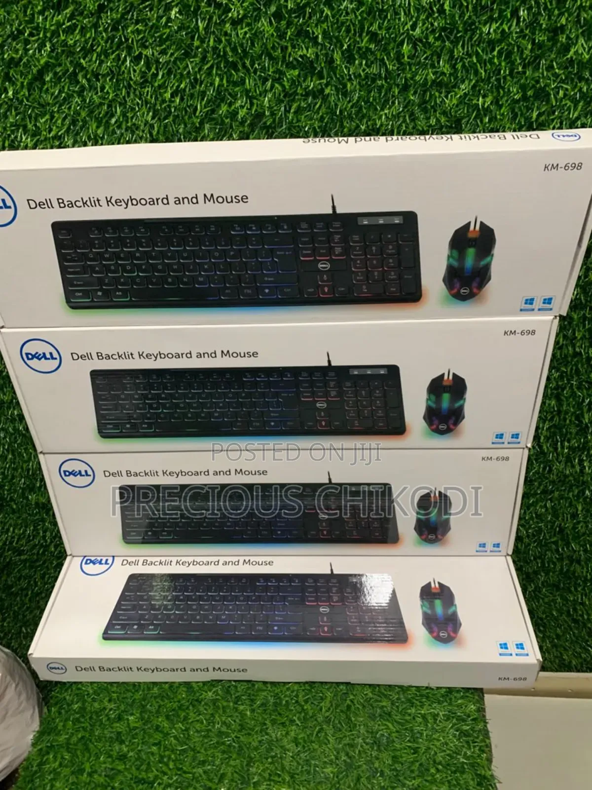 Dell Wired Keyboard and Mouse With Backlight
