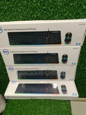 Dell Wired Keyboard and Mouse With Backlight