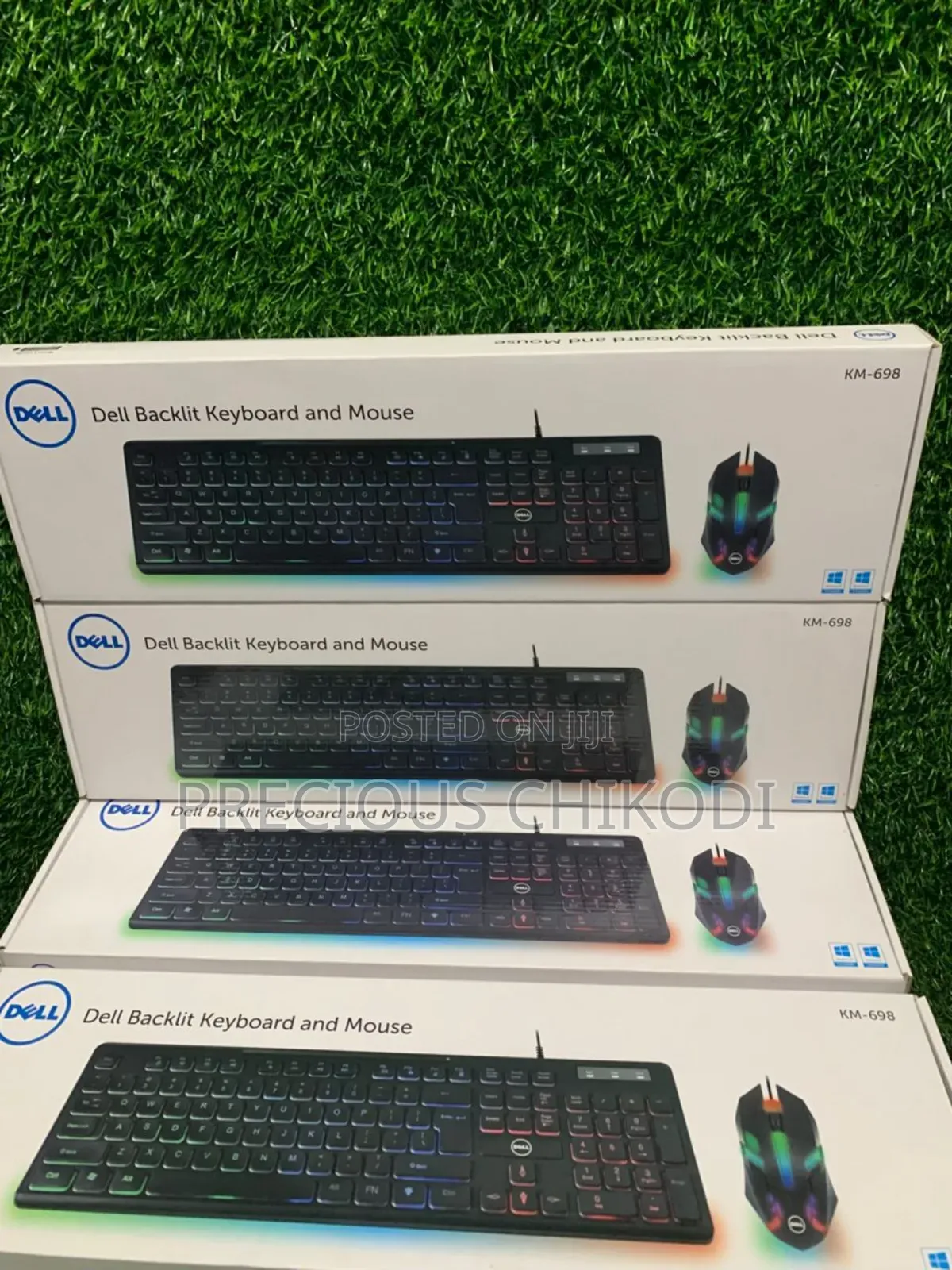 Dell Wired Keyboard and Mouse With Backlight
