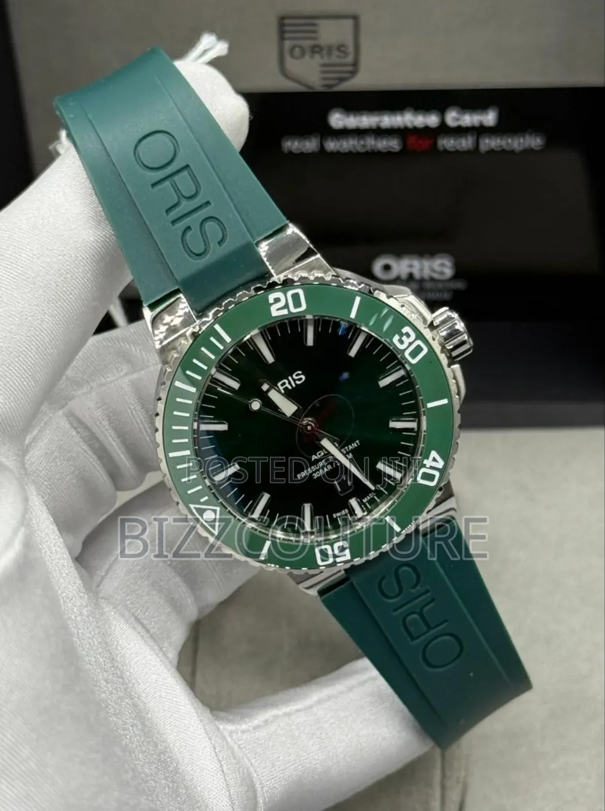 Original Oris Aquis Rubber Strap Watch Available in Store