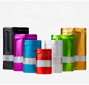 Aluminum Foil Standup Pouch 12×20cm 50pcs