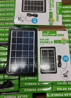 Portable 3w Solar Panel Kit – Reliable Power
