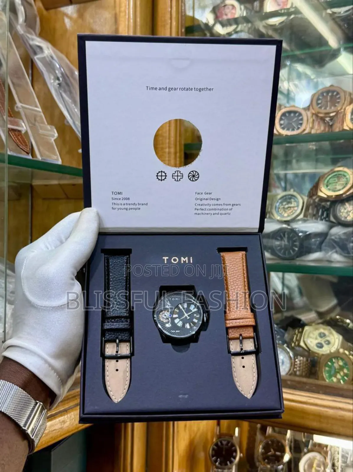 Men Wrist Watch Set