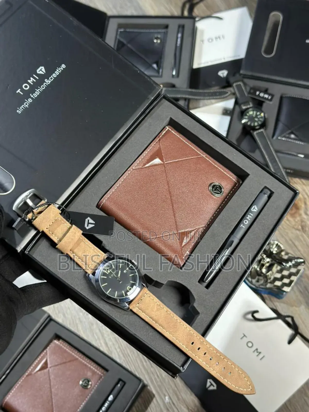 Men Wrist Watch Set