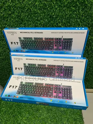 F17 Wired Mechanical Fell Keyboard