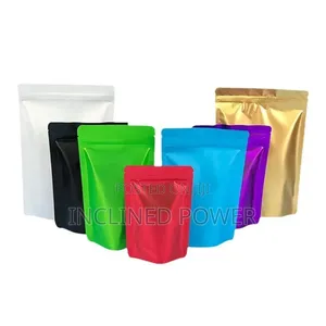 Matt Aluminum Foil Standup Pouch 8×12cm 50pcs