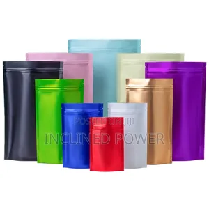 Matt Aluminum Foil Standup Bag 14×20cm 50pcs