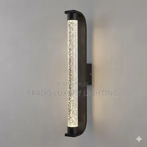 Gold and Black Wall Lamp