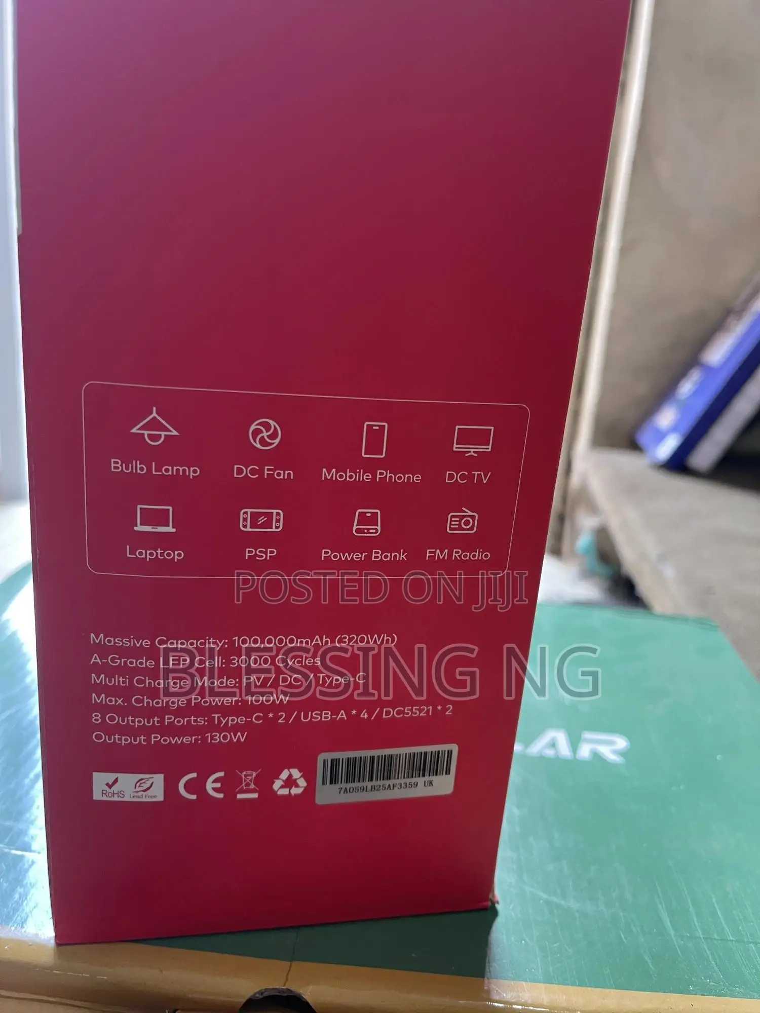 Itel Power Go 100,000mah
