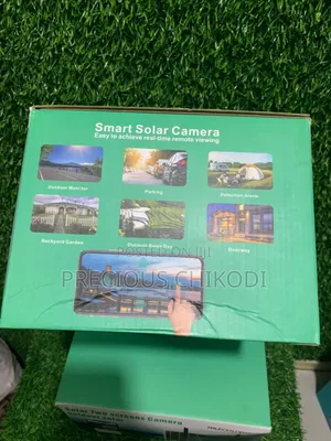 Outdoor Solar Two Screen Camera