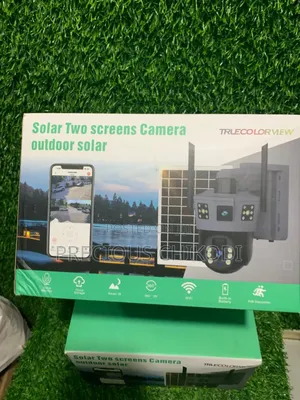 Outdoor Solar Two Screen Camera