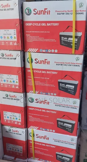 Sunfit Gell Battery 130ah 12v Dey Cell