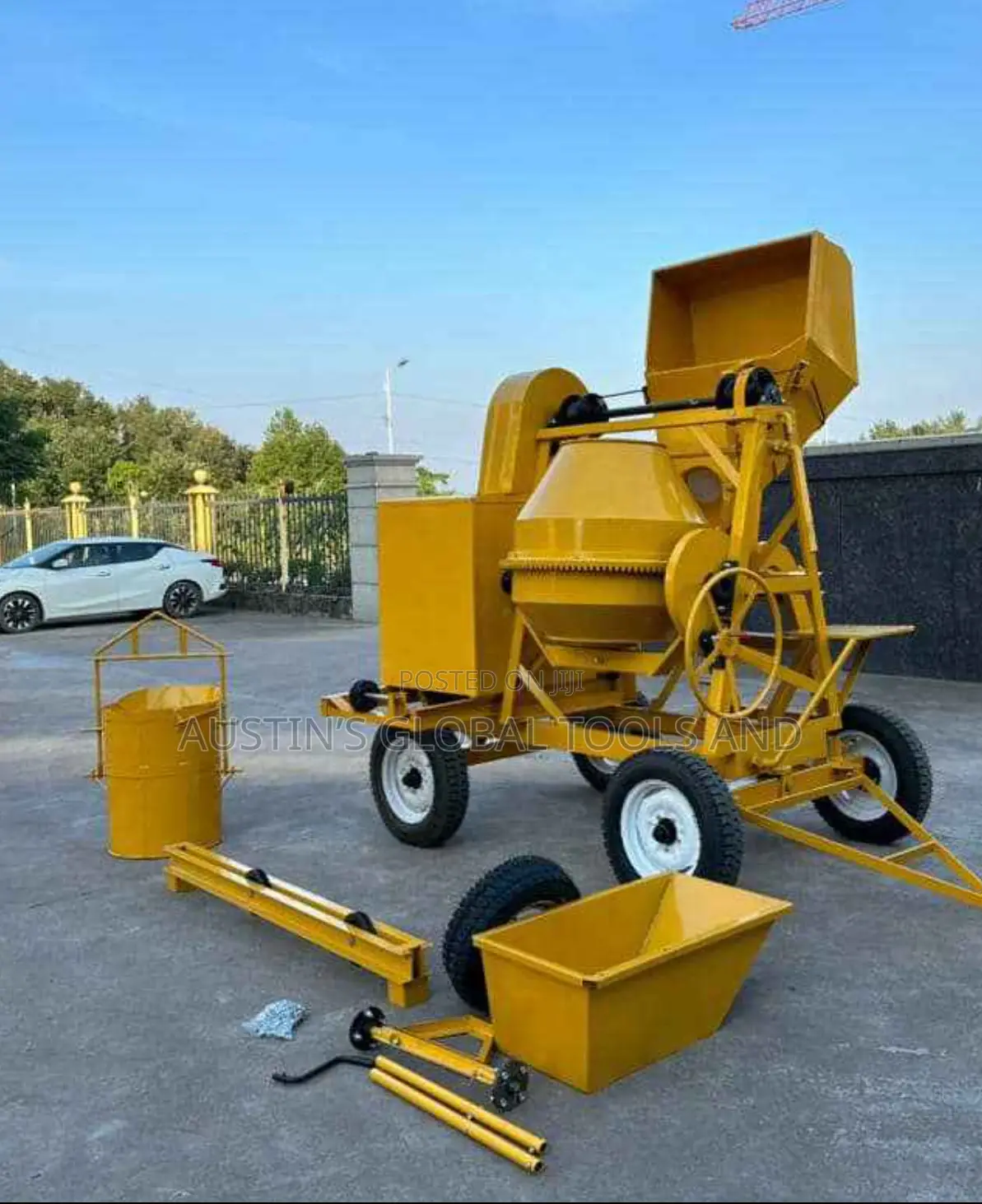 Mobile Concrete Mixer Machine