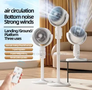 360° Rotation Rechargeable F1 Circulation Fan Versatile Standing Fan