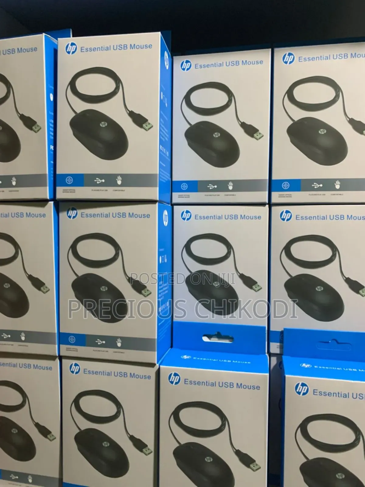 Hp Wired Essential Mouse
