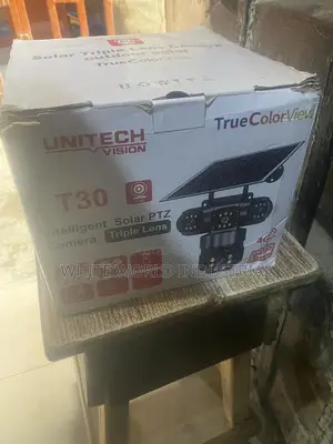 3 Face Solar Camera Unitech Vision