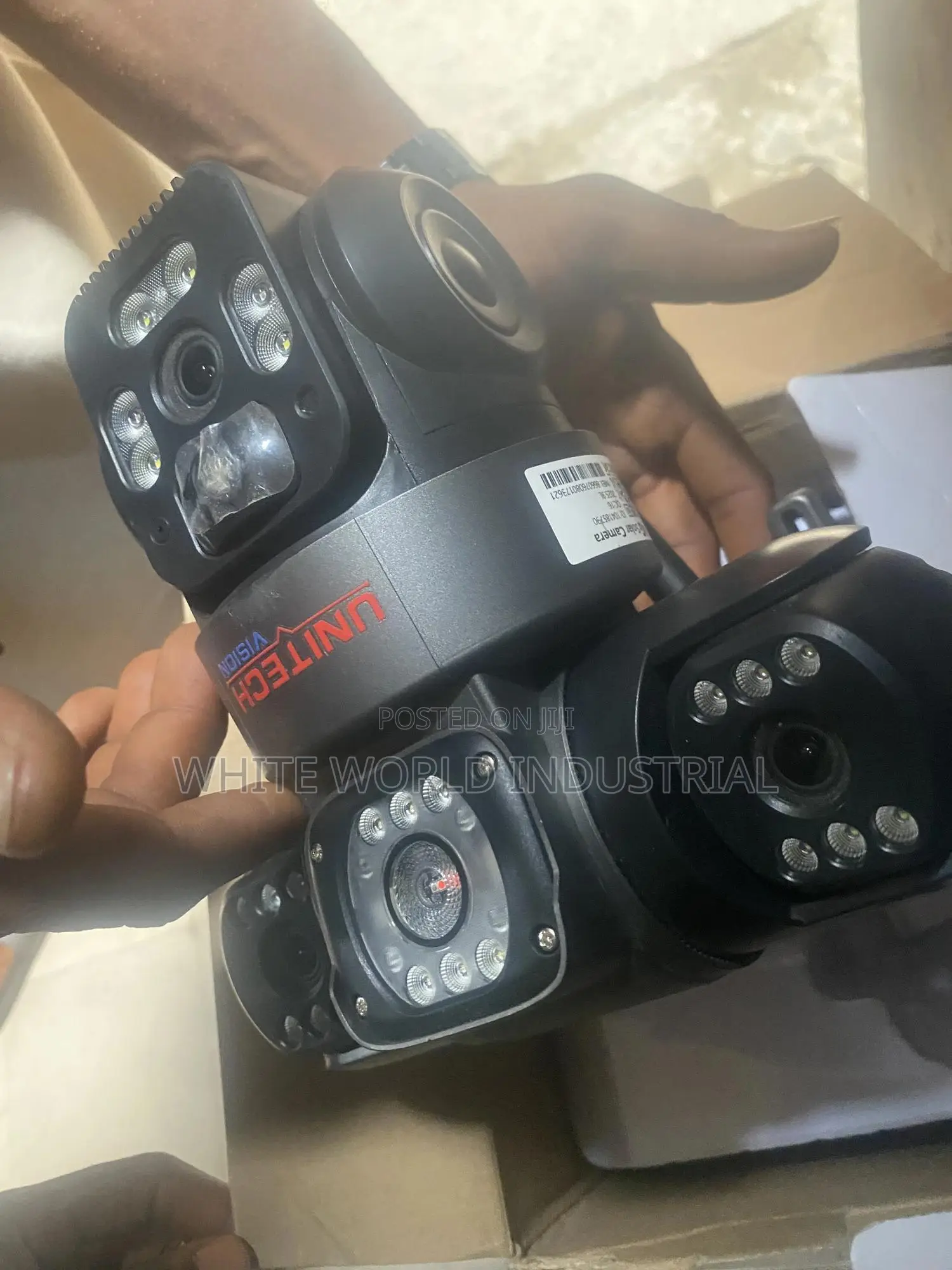 3 Face Solar Camera Unitech Vision