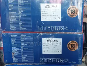 SMS Inverter 12kva 48v Hybrid Transformer Less With Digital Display