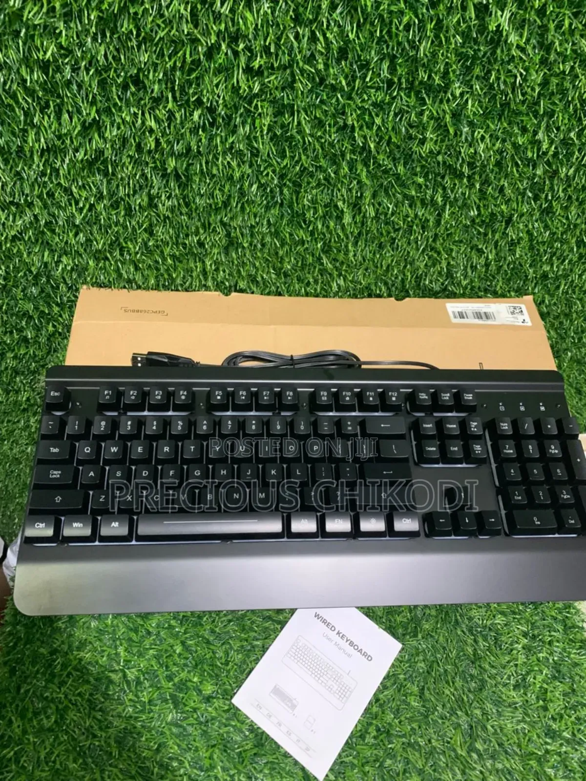 Wired Gaming Keyboard With RGB Light
