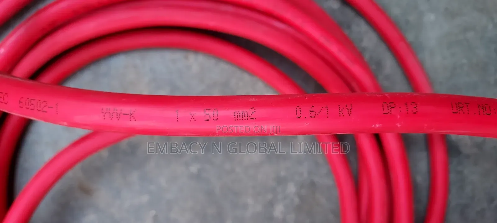 50mm 1core Flexible Cable