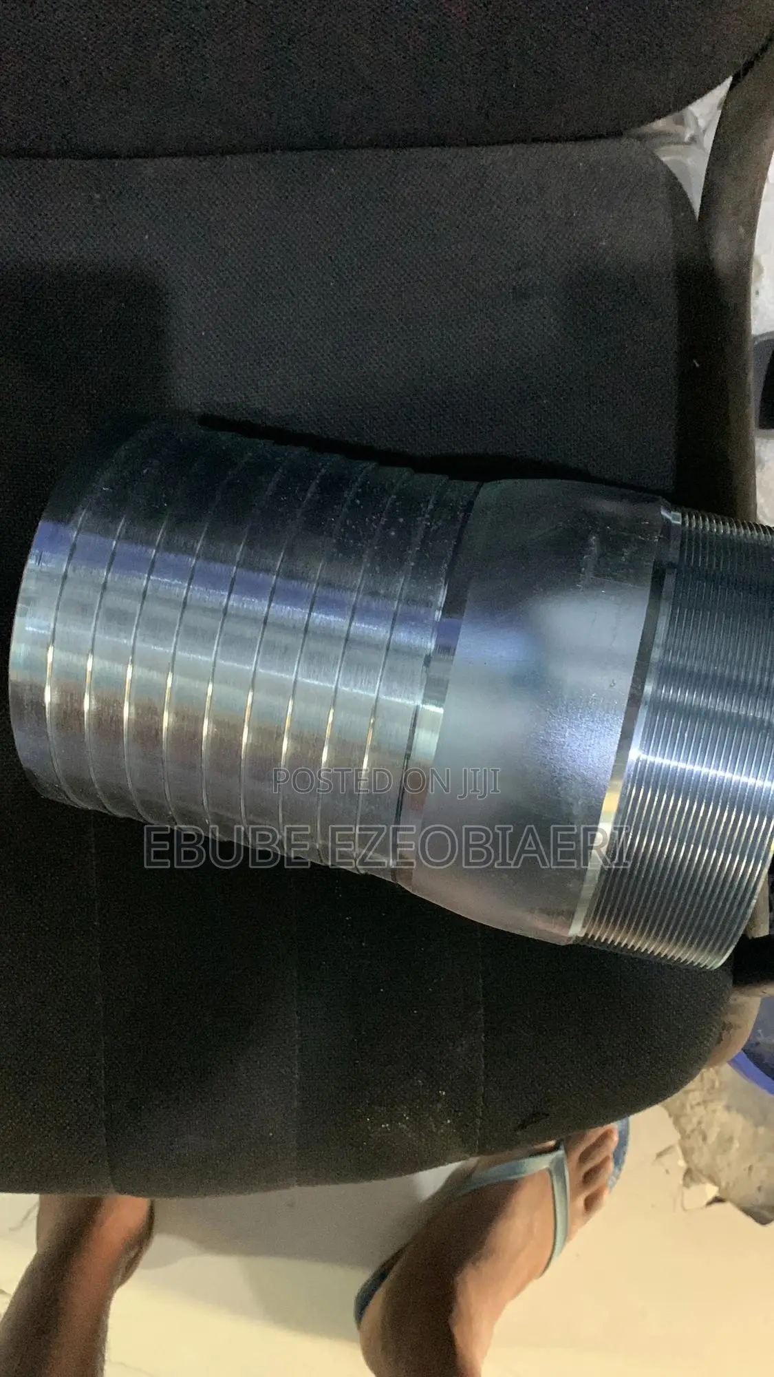 6” Galvanized Hose Nipples