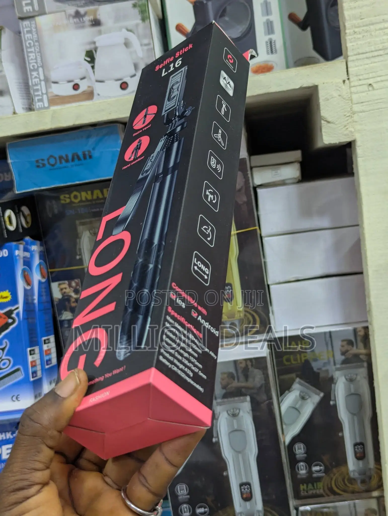 Unique Long Selfie Stick L16