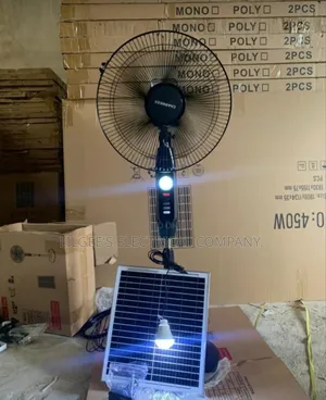 Original Charweek Rechargeable Solar Fan